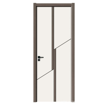 Дизайн кожи кожи меламин Puertas de Madera Sheet Mdf HDF Door Skin Go-A051